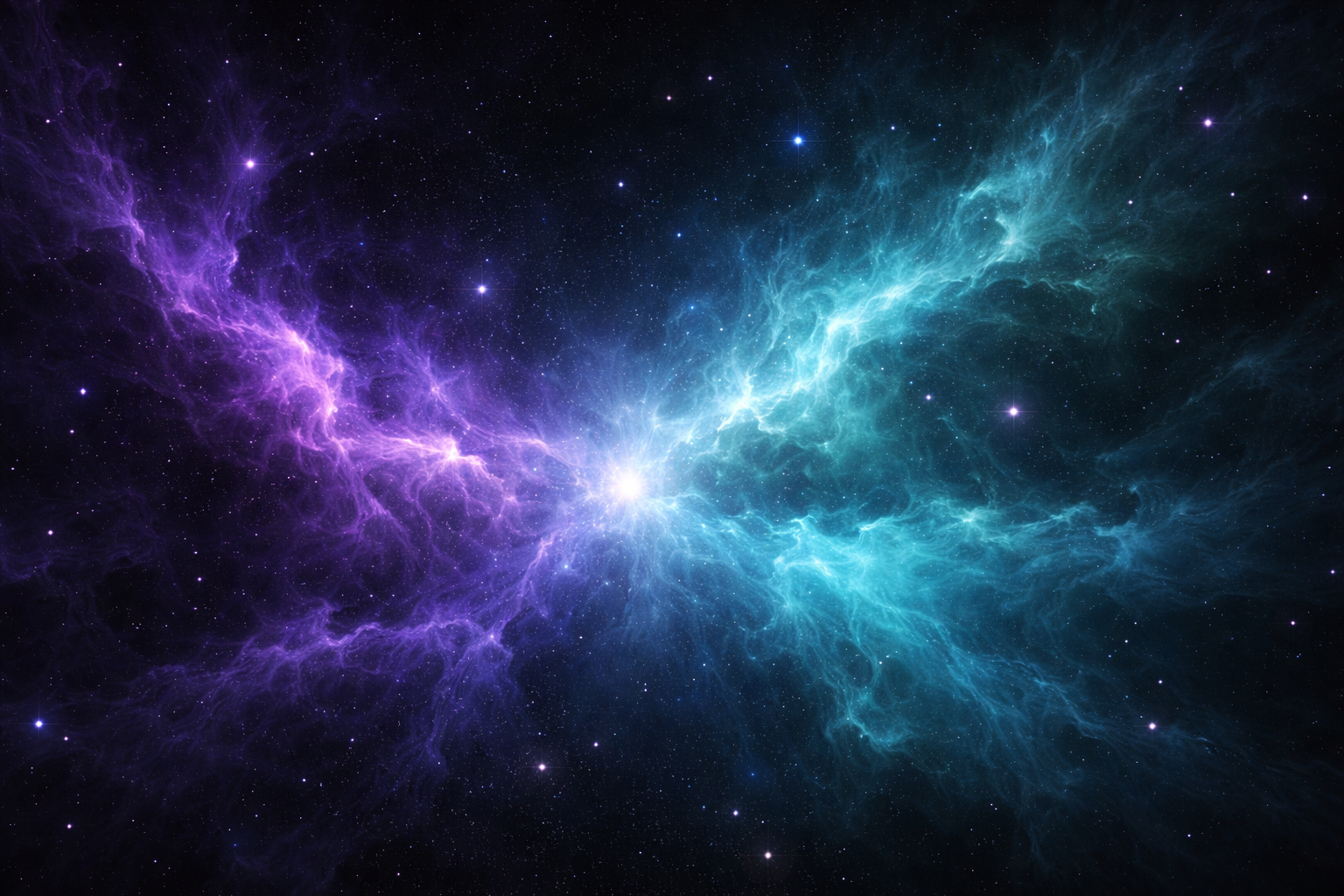 Nebula field — deep space photography